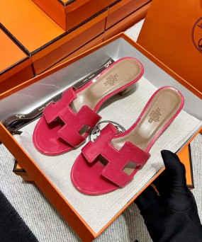 에르메스 올수공 오아시스 슬리퍼 샌들 페이던트 22